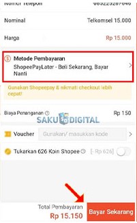 Shopee Paylater Aplikasi Pinjam Pulsa Bayar Nanti