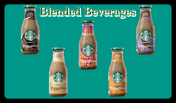 Harga Dan Menu Starbucks Varian Blended Beverages