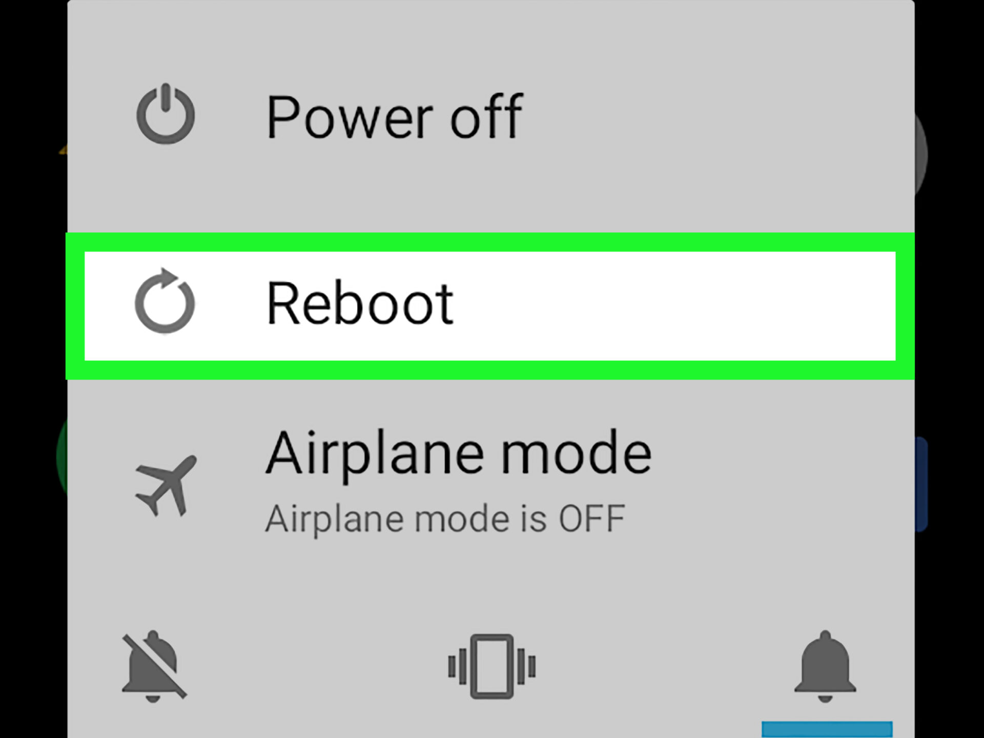 Safe Mode Reboot Android