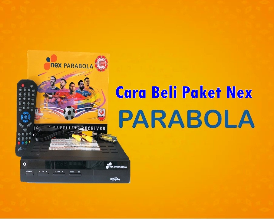 cara beli paket nex parabola online