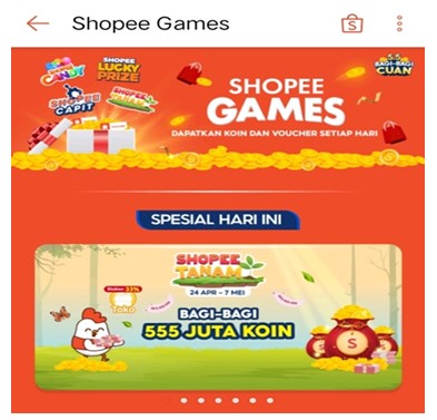 Shopee games