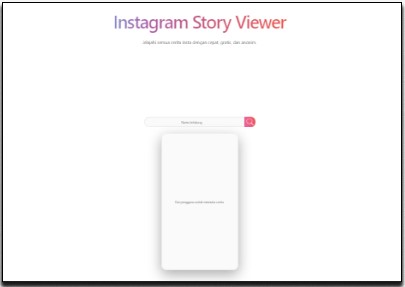 Cek Aktivitas Di Instagram Story Viewer