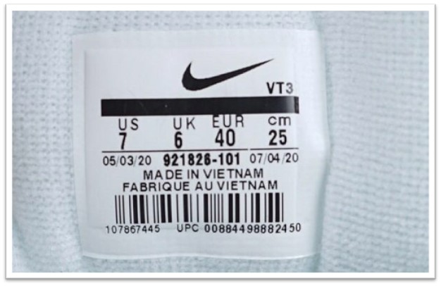 Cara Cek Barcode Nike Asli dengan Kode UPC