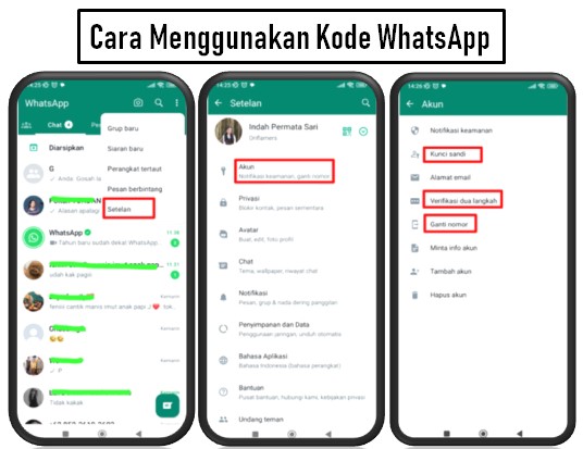 Kode WhatsApp 6 Digit