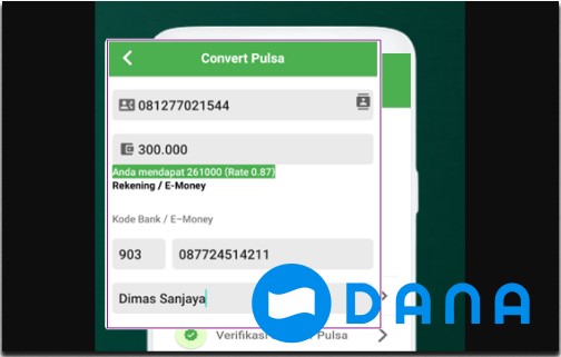 Sekilas Tentang Convert Pulsa Jadi Saldo Dana