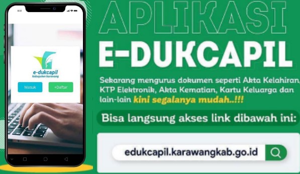 Aplikasi E-Dukcapil Karawang