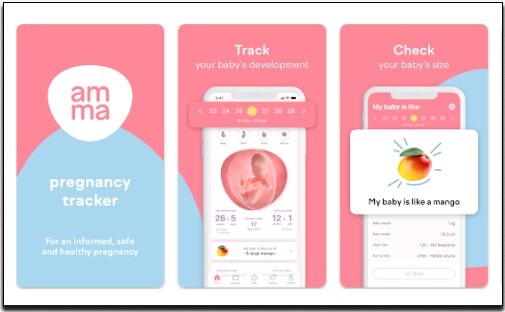 4. Pregnancy Tracker: Amma