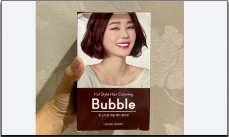 6. Etude House Bubble Hair Coloring