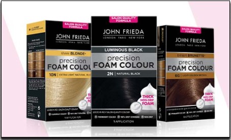 7. John Frieda Precision Foam Colour