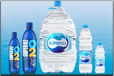 7. Super O2 Oxygenated Drinking Water