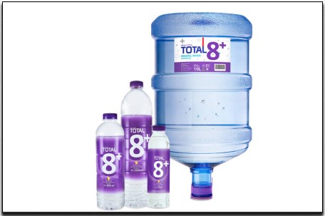 9. TOTAL 8+ Mineral Water
