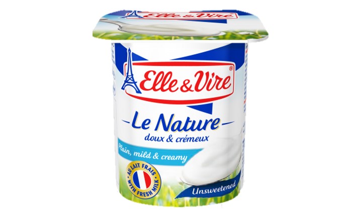 Merk Yogurt Terbaik untuk Penderita Asam Lambung - Elle & Vire Plain Unsweetened