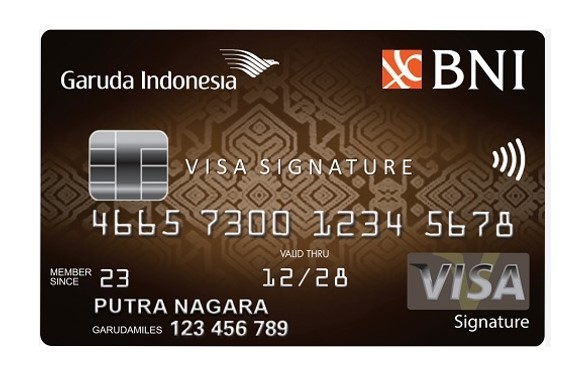 BNI Garuda Indonesia Visa Signature