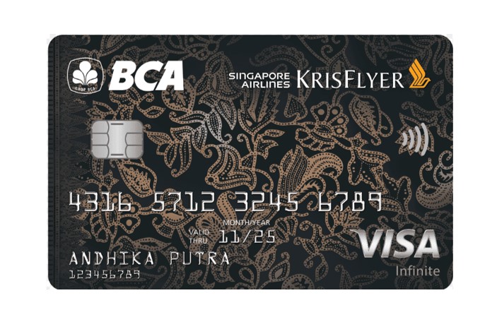 BCA Singapore Airlines Visa Krisflyer Infinite