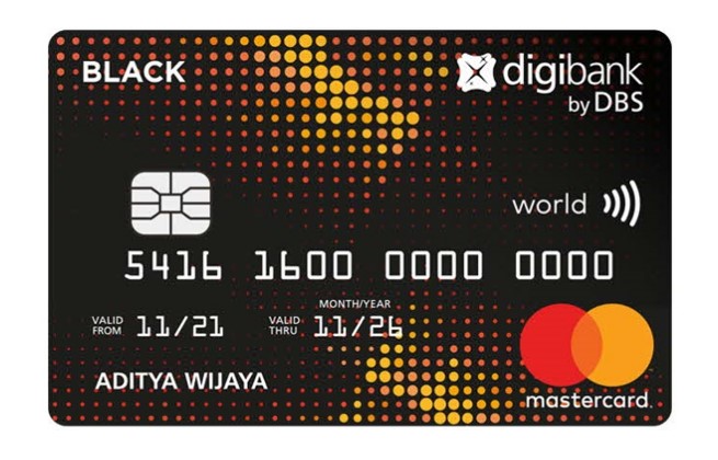 Digibank Black Mastercard World