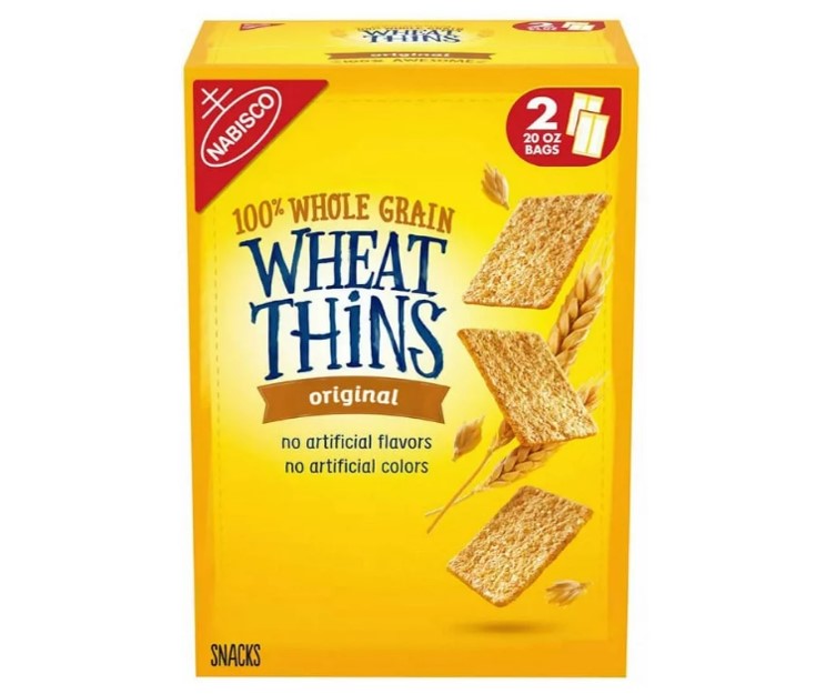 Nabisco Wheat Thins Reduced Fat