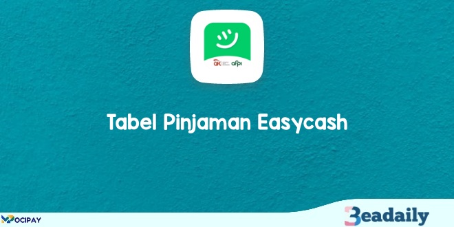 Tabel Pinjaman Easycash