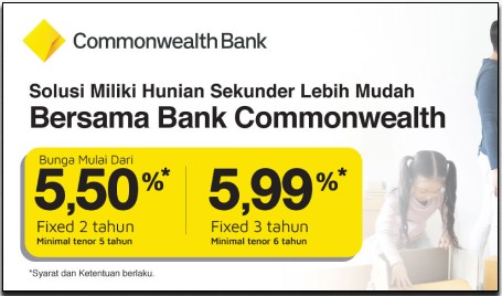 6. Commonwealth Bank KPR Multiguna