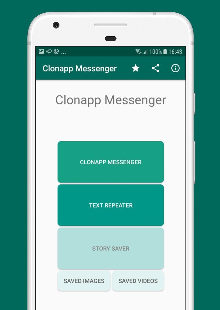 Aplikasi ClonApp Messenger