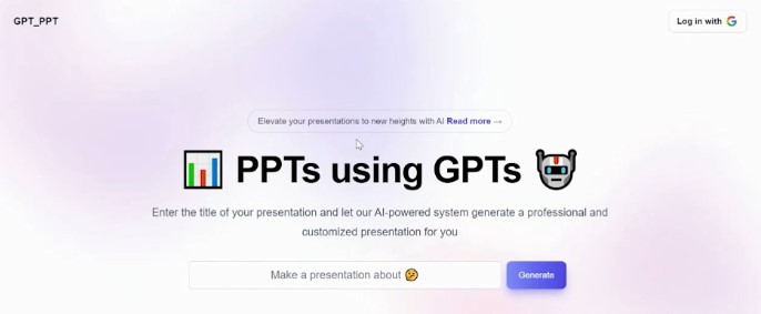 Rekomendasi AI untuk Membuat PPT -GPT_PPT