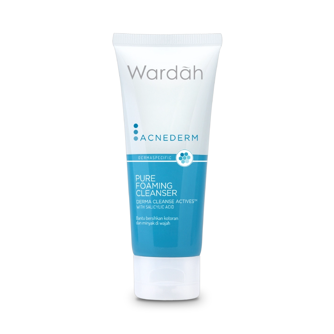 Wardah Acnederm Pure Foaming Cleanser