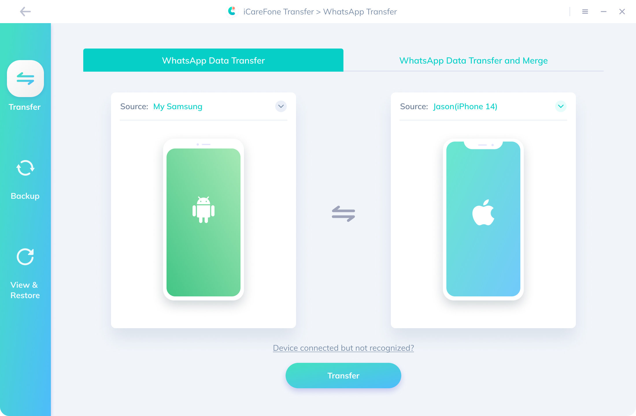 Aplikasi Tenorshare iCareFone Transfer