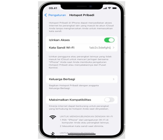 Cara Aktifkan Hotspot di iPhone