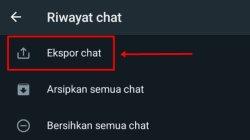 Eksport Chat WhatsApp