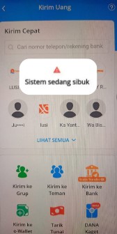 Cara Mengatasi Dana Sistem Sedang Sibuk