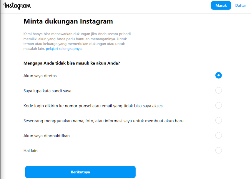 Cara Mengembalikan IG yang Di Hack Tanpa Email dan Nomor Hanphone