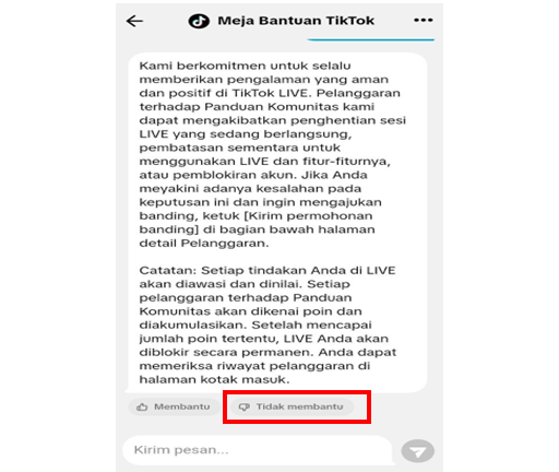 Cara Mengembalikan Live TikTok yang Diblokir