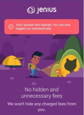 Kenapa Login Jenius Gagal Karena Session Expired