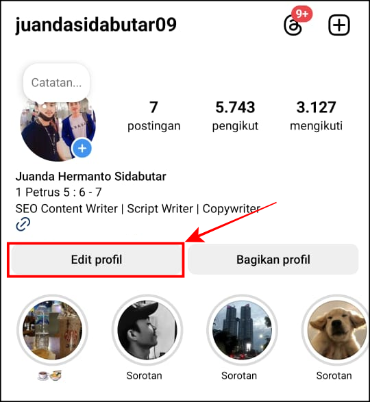 Cara Menampilkan Threads Di Bio Instagram Terbaru 2024