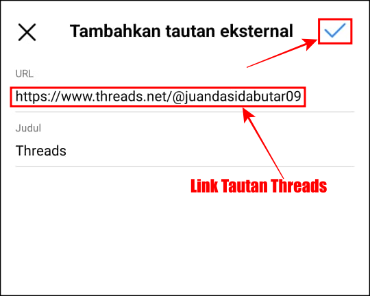 Cara Menampilkan Threads Di Bio Instagram Terbaru 2024