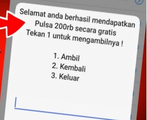 Cara mendapatkan pulsa gratis